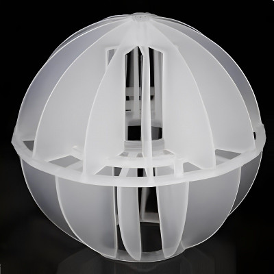 Bolas poliédricas huecas, PP, 76 mm, Bola hueca de poliedros