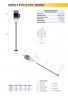 Agitador industrial F-1000-2 1f., 100cm РVC