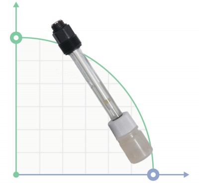 Стеклянный электрод 7 бар 100 С - pH - 5 м