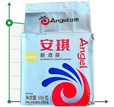 Дрожжи спиртовые Кодзи Ангел (Kodzi Angel) Leaven для холодного брожения, упаковка - 0,5 кг