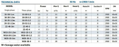 Entwässerungspumpe BXZ W28-38-4kW, 2900, 380V (Typ Andizhanets ANS)