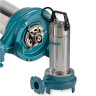 Pompe à eaux usées avec broyeur Calpeda GQGM 6-25