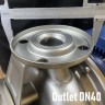 BZ 40-160/4, AISI 316L центробежный моноблочный насос из нержавеющей стали