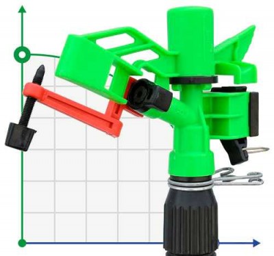 Спринклер для полива, орошения ATOM15 LF PC