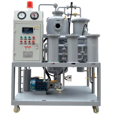 Estación de purificación de aceite de motor de acero al carbono TYA-150