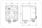 Перистальтичний насос PDP TEC-1VV - 6-1 - 24VAC SANTOPRENE GRIGIA