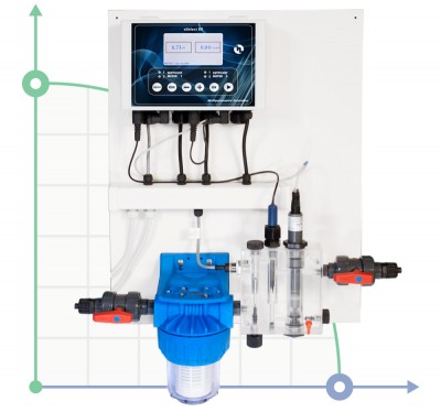 Система регулювання і контролю ETATRON PH-CL-F CONTROL PANEL (0-20 ppm) eControl 2