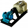 Bomba de engranajes JKRN 400 L 4 pulgadas, 50 m3/h, carcasa de fundición CI, con motor de 11 kW, 380 V, 1140 rpm