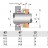 Уплотнение механическое Inoxpa R-M07 1, SIC/CAR, EPDM, 304