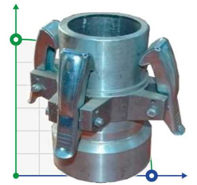 Raccord rapide mâle - Ø75 pour système d'arrosage Écrou 2,5" (NPT)