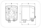 Перистальтический насос PDP TEC-2TT 4-1 MULTITENSIONE SANTOPRENE GRIGIA