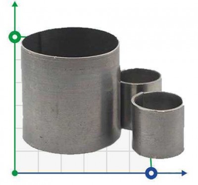 Кільця Рашига, AISI 304, 50х50х0,8 мм, Raschig Ring