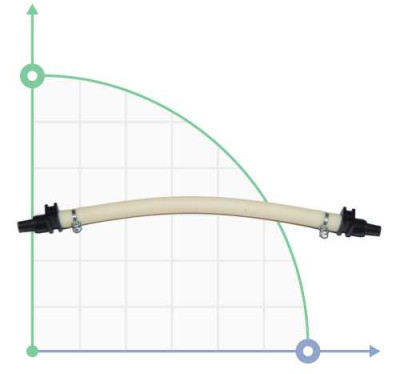 Шланг повнокомплектний 3,2x9,6 Сантопрен