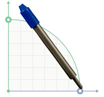 Capteur de température, jusqu'à 100°C, n/st