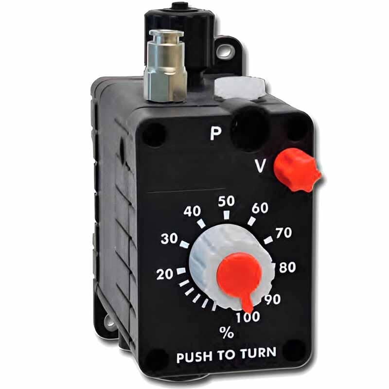 Cоленоїдний дозуючий насос EMEC RAC 1-12 л/год, 6 бар з пневмоприводом