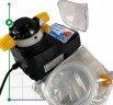 Bomba dosificadora electromagnética PDE HC151+ CST M60 240V PVDF-CE-DT, 1-10 l/h, 7-1 bar