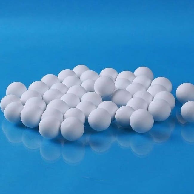 Obojętne kulki ceramiczne AI2O3 92%, 1/2 cale, 15 mm