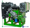 PD 385, moteur diesel 24kW 3000rpm