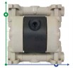 Pneumatic diaphragm pump MICROBOXER PP IMICR-P-HTTPT--