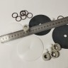 Kit de réparation pour pompe à membrane ALPHADYNAMIC RUBY 010P-P-NTPT-F, code pièces détachées KIT kit : RM010-0003-F